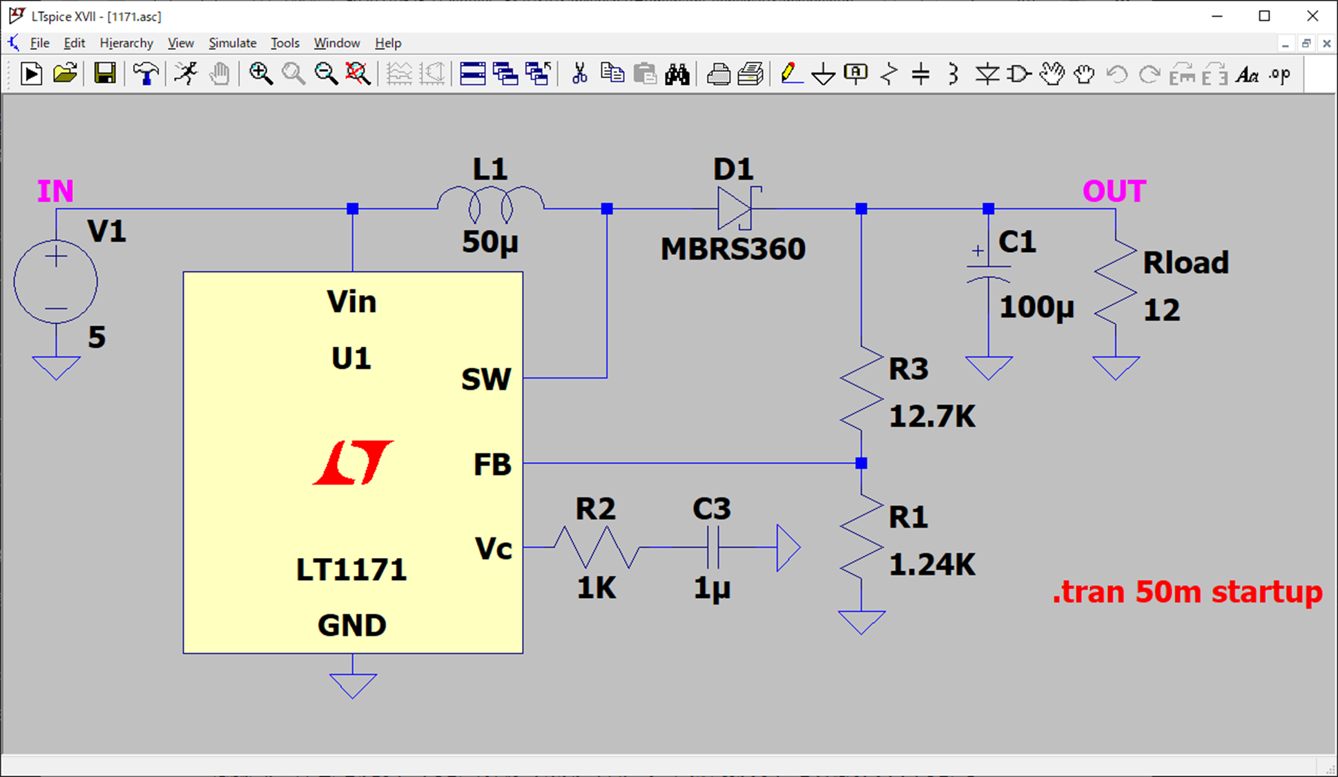 Schematic LT1171