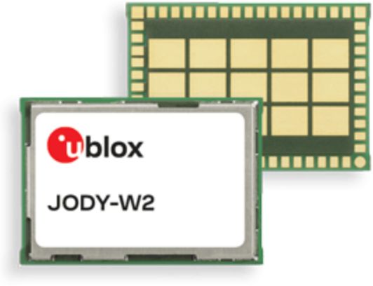JODY-W2 シリーズ　Wi-Fi／Bluetooth搭載　ホストベースのマルチ無線モジュール